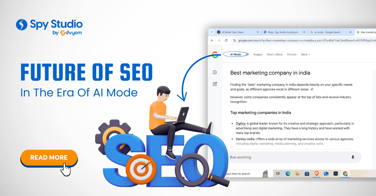Screenshot of user query with AI summary in search